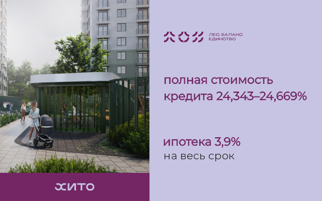 Ипотека 3,9 %